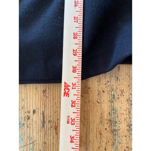 Banana Republic Women’s Open Front Black Coat Small Polyester Blend mid length - Picture 7 of 7